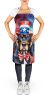 Black and Tan Coonhound Patriotic American Apron
