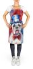 Boxer - White - Patriotic American Apron