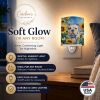 American Bulldog 6006 In Sunflowers Ceramic Night Light