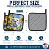 American Bulldog 6006 In Sunflowers Pair of Potholders