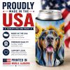 American English Coonhound 6007 In Sunflowers Can or Bottle Hugger