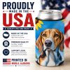 American Foxhound 6009 In Sunflowers Can or Bottle Hugger