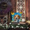American Foxhound 6009 In Sunflowers Throw Pillow
