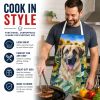 Anatolian Shepherd in Sunflowers Apron
