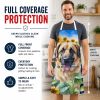 Anatolian Shepherd in Sunflowers Apron