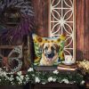 Anatolian Shepherd 6012 In Sunflowers Throw Pillow