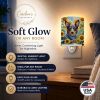Australian Cattle Dog 6013 In Sunflowers Ceramic Night Light