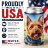 Australian Terrier 6015 In Sunflowers Can or Bottle Hugger