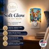 Basenji 6016 In Sunflowers Ceramic Night Light
