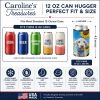Bedlington Terrier 6021 In Sunflowers Can or Bottle Hugger