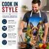 Belgian Malinois in Sunflowers Apron