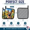 Belgian Malinois 6022 In Sunflowers Pair of Potholders