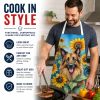 Belgian Tervuren in Sunflowers Apron