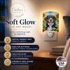 Bernese Mountain Dog 6026 In Sunflowers Ceramic Night Light
