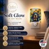 Black and Tan Coonhound 6028 In Sunflowers Ceramic Night Light