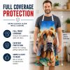 Bloodhound in Sunflowers Apron