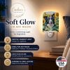 Border Collie 6031 In Sunflowers Ceramic Night Light