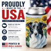 Borzoi 6034 In Sunflowers Can or Bottle Hugger