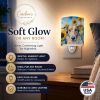 Borzoi 6035 In Sunflowers Ceramic Night Light