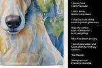 Borzoi 2 in Sunflowers Kitchen Towel