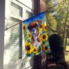 Boxer 1 in Sunflowers House Flag