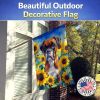Boxer 1 in Sunflowers House Flag