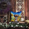 Boxer 6037 In Sunflowers Throw Pillow