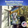 Boxer 2 in Sunflowers House Flag