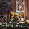 Boykin Spaniel 6039 In Sunflowers Throw Pillow