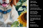 Brittany in Sunflowers Kitchen Towel