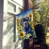 Cane Corso in Sunflowers House Flag