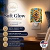 Chow Chow 6055 In Sunflowers Ceramic Night Light