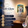Coton de Tulear 6063 In Sunflowers Ceramic Night Light