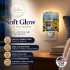 French Bulldog 6080 In Sunflowers Ceramic Night Light