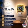 Manchester Terrier in Sunflowers Ceramic Nightlight