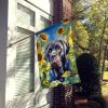 Mastiff - Neapolitan - in Sunflowers House Flag