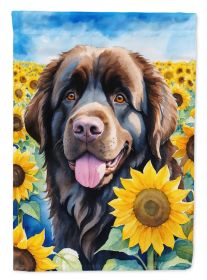 Newfoundland 2 in Sunflowers House Flag