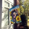 Newfoundland 2 in Sunflowers House Flag