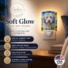 Old English Sheepdog in Sunflowers Ceramic Nightlight