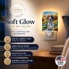 Pointer in Sunflowers Ceramic Nightlight