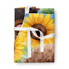 Poodle - Chocolate - in Sunflowers Apron