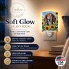 Saluki in Sunflowers Ceramic Nightlight