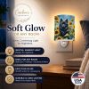 Schipperke in Sunflowers Ceramic Nightlight
