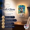 Schnauzer in Sunflowers Ceramic Nightlight