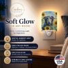Scottish Deerhound in Sunflowers Ceramic Nightlight