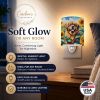 Mastiff - Tibetan - in Sunflowers Ceramic Nightlight