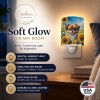 Tibetan Spaniel in Sunflowers Ceramic Nightlight