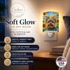 Yorkshire Terrier in Sunflowers Ceramic Nightlight