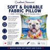 American Bulldog 6350 Luau Throw Pillow