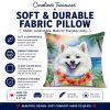 American Eskimo 6352 Luau Throw Pillow